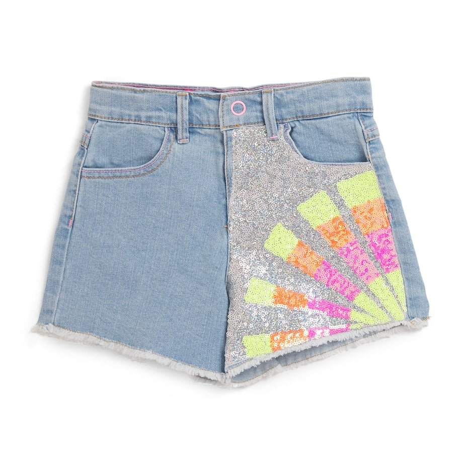 Billieblush Denim Sequinned Shorts (2-12 Years)