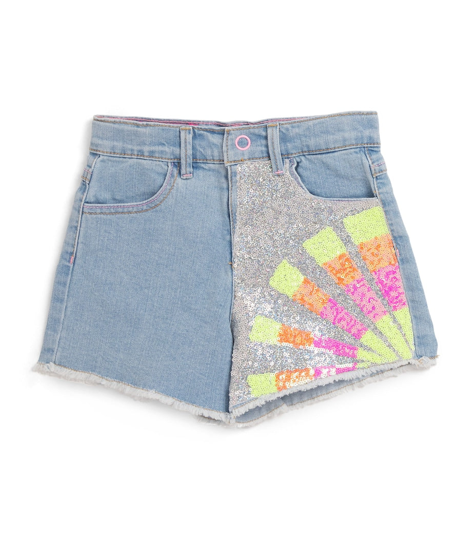 Billieblush Denim Sequinned Shorts (2-12 Years)