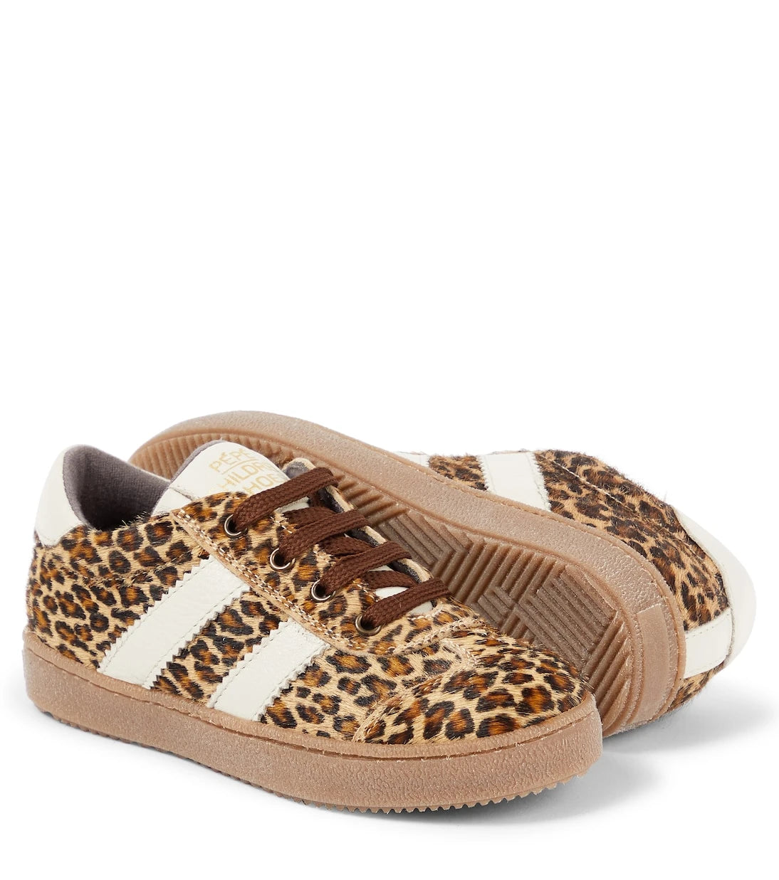 PèPè - Pony leopard-print calf hair sneakers