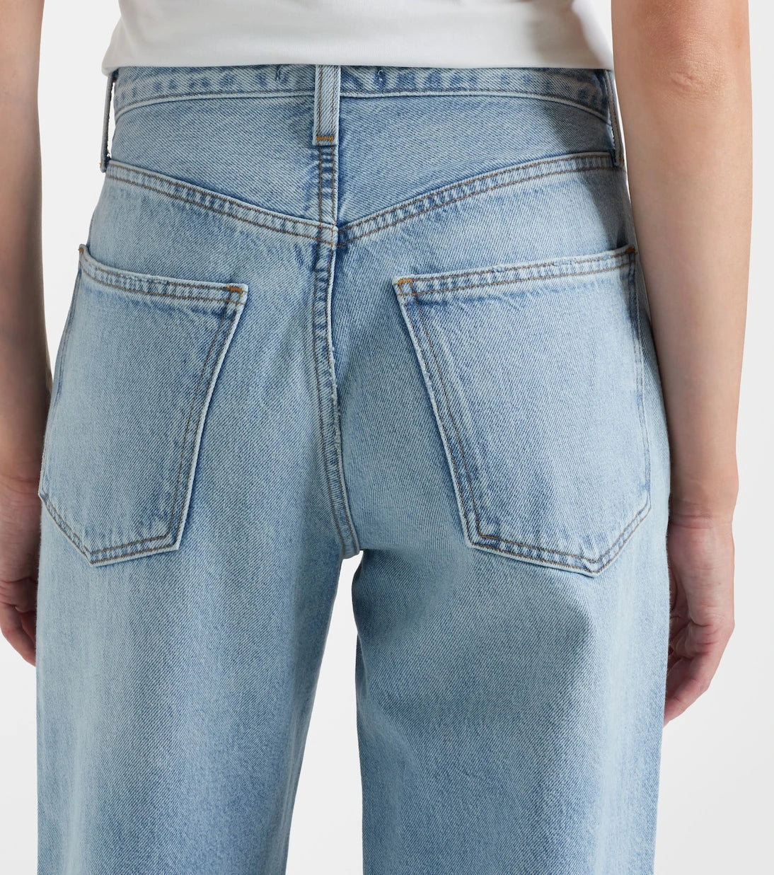 Agolde - Cinched Hem straight jeans
