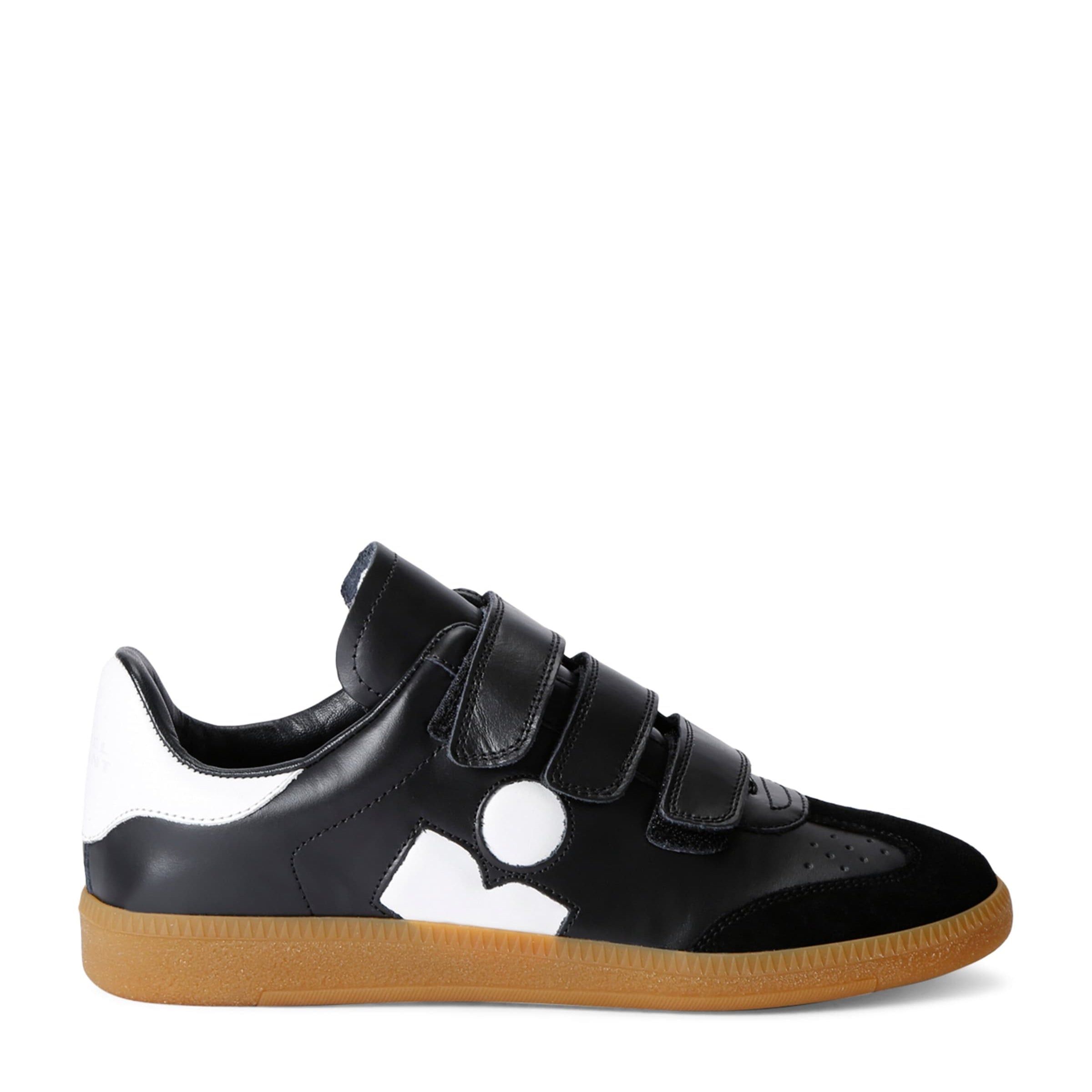 Isabel Marant Multi Leather Beth Logo Sneakers