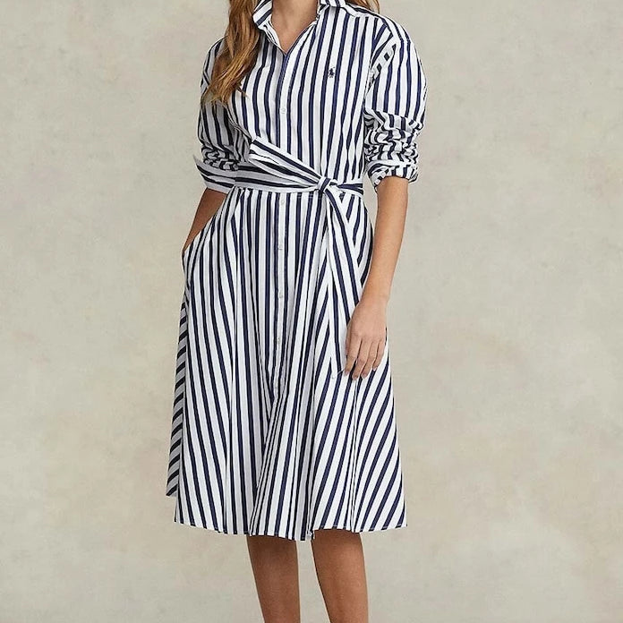 Памучна рокля Polo Ralph Lauren