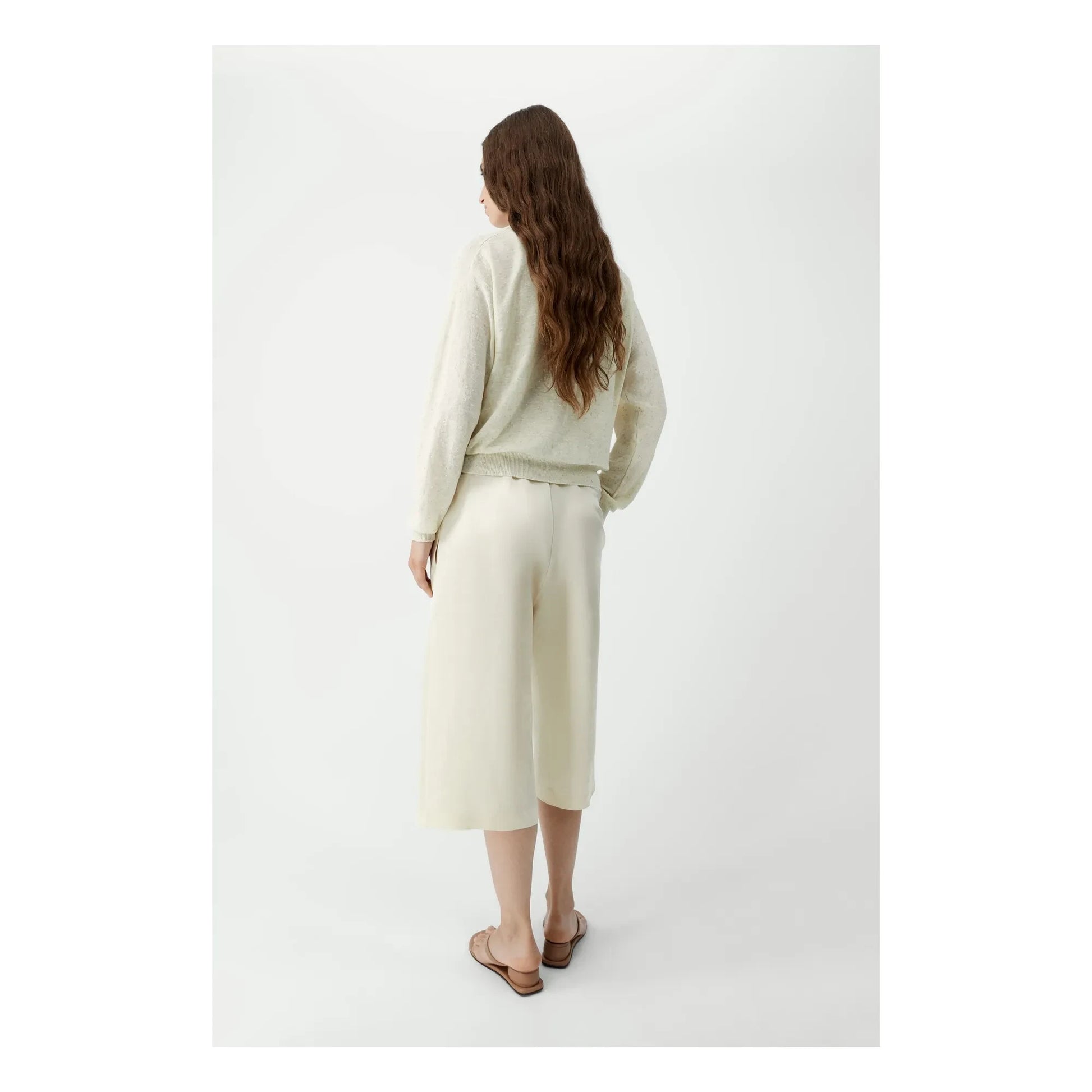 Cordera - Linen and cotton cardigan | Cream