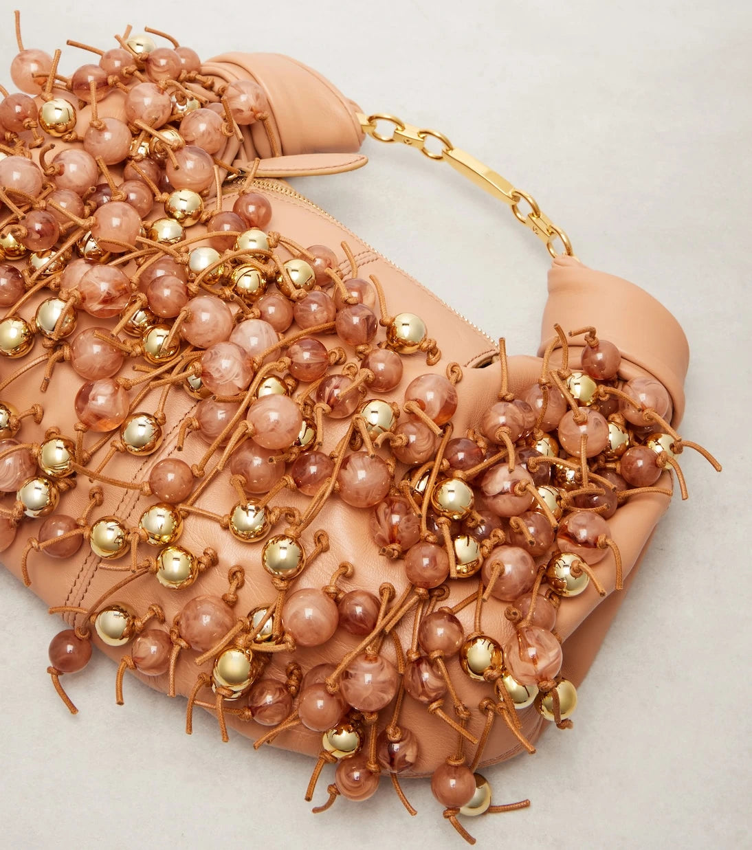 Zimmermann - Foam beaded leather shoulder bag