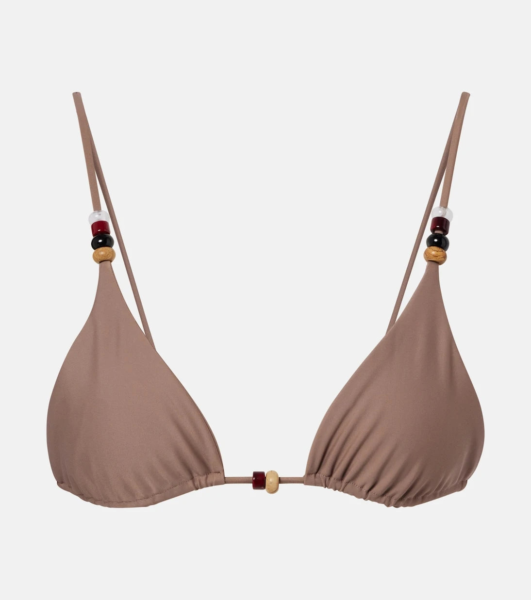 Jade Swim - حمالة بيكيني Via مرصعة بالخرز