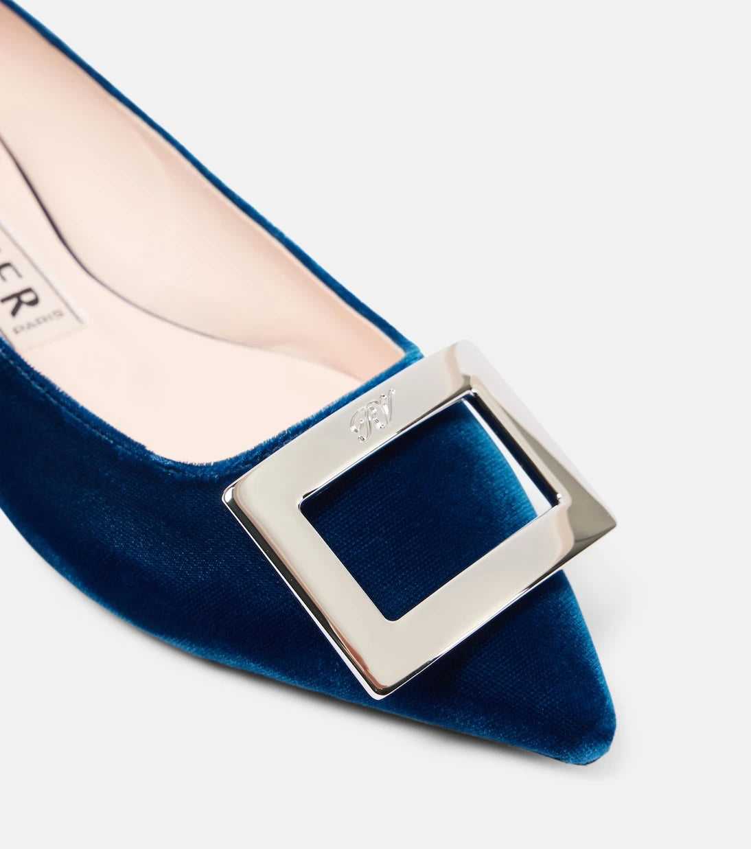 Roger Vivier - Velvet ballet flats