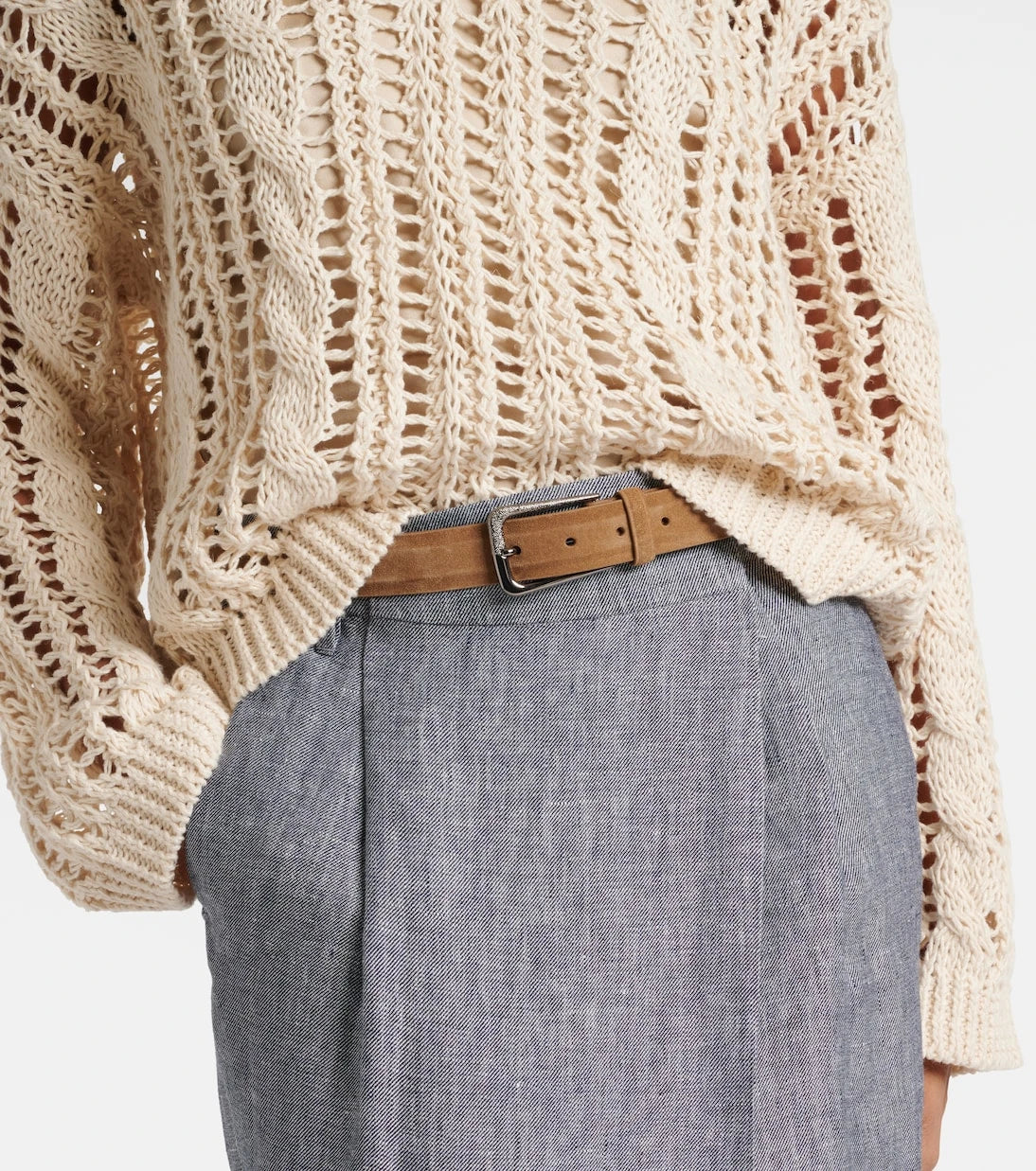 Brunello Cucinelli - Suede belt