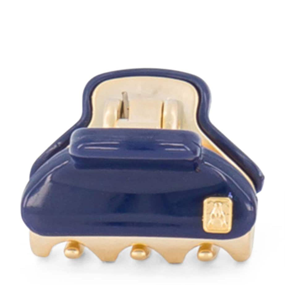 Gold-Plated Mini Claw Hair Clips (Set of 2)