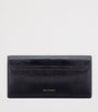 Bvlgari Black Lizard Leather Tubogas Clutch Bag