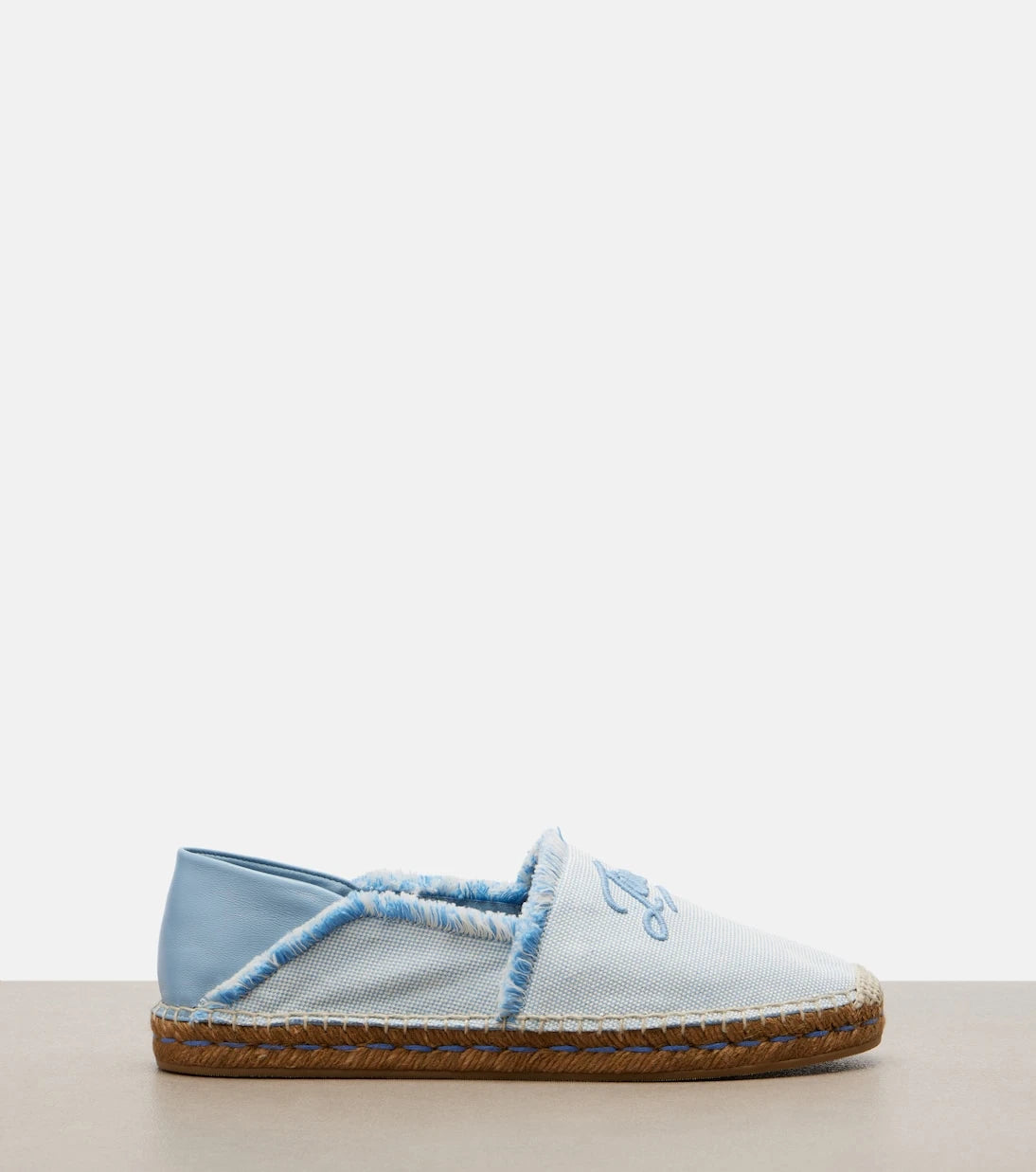 Jimmy Choo - Avi embroidered canvas espadrilles