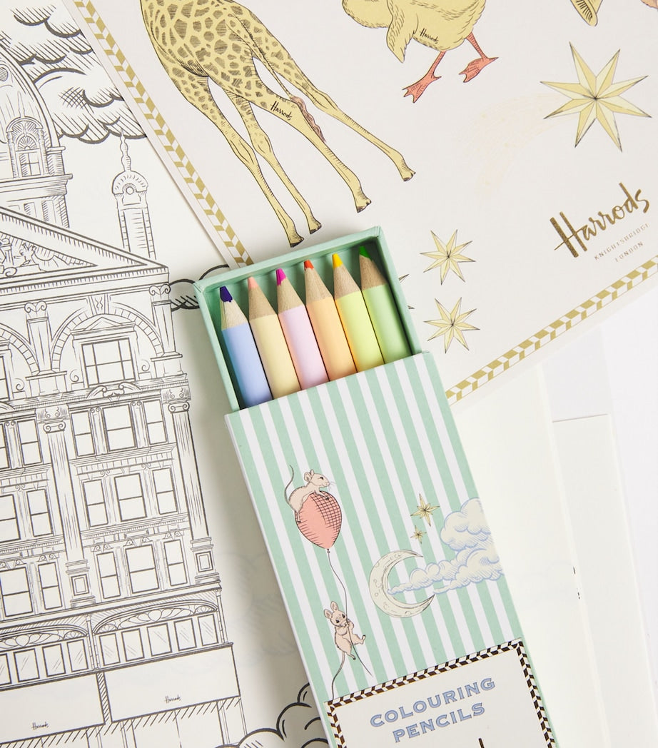 Harrods Activity Book with Stickers & Pencils