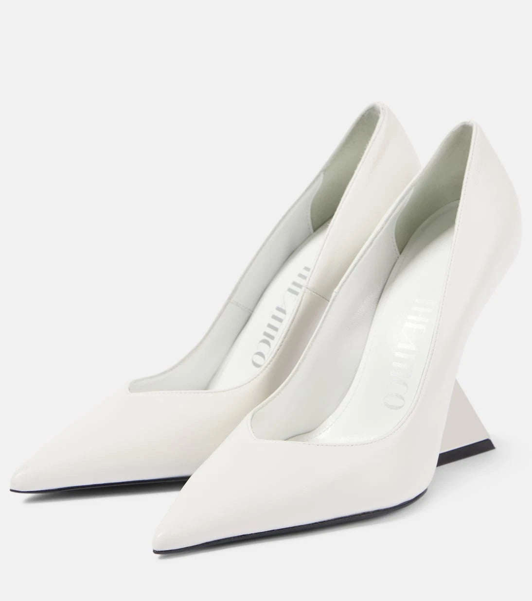 The Attico - Cheope leather pumps