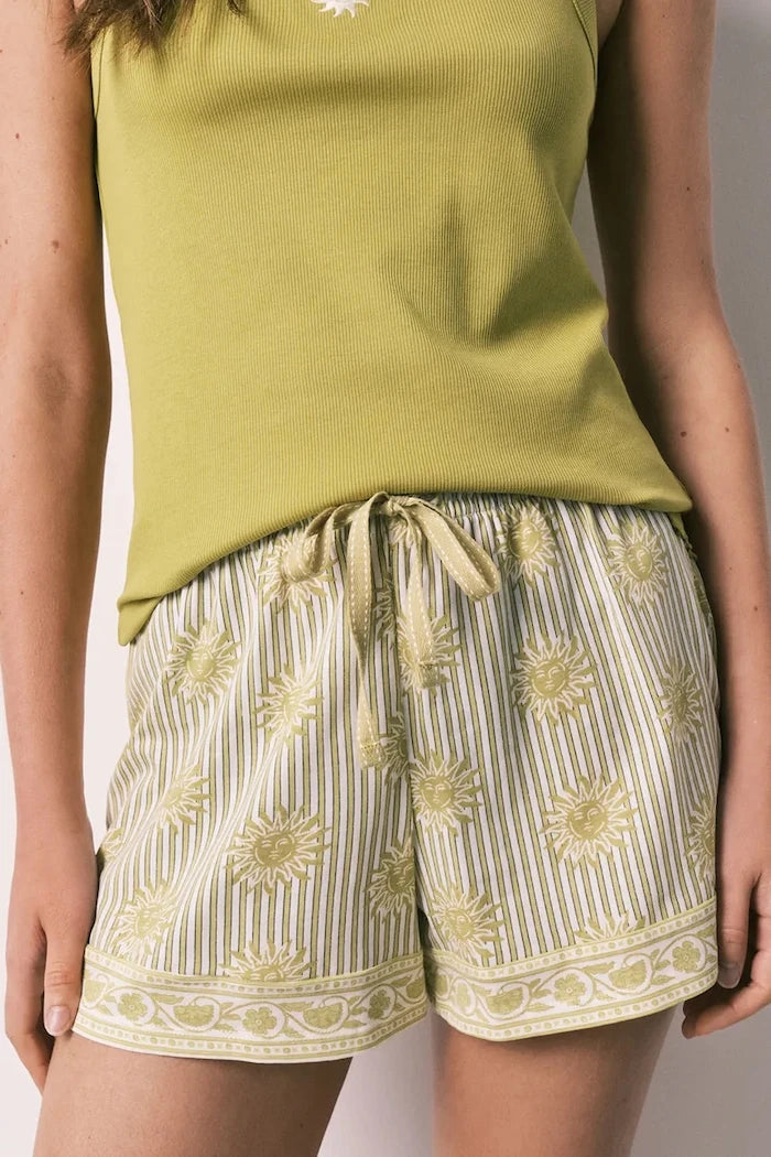 women'secret iki parçalı pamuklu kadın pijama seti