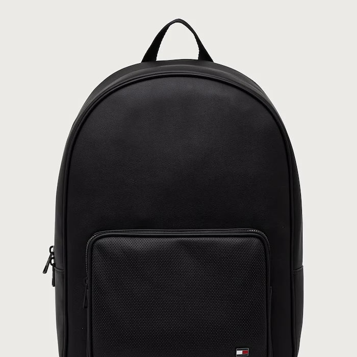 Tommy Hilfiger erkek suni deri sırt çantası