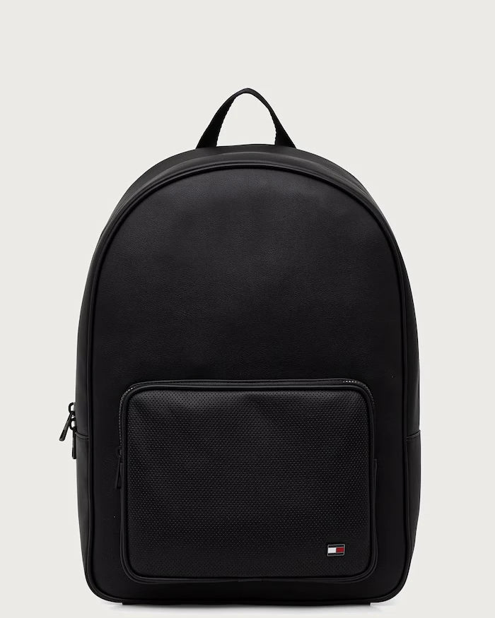 Tommy Hilfiger erkek suni deri sırt çantası