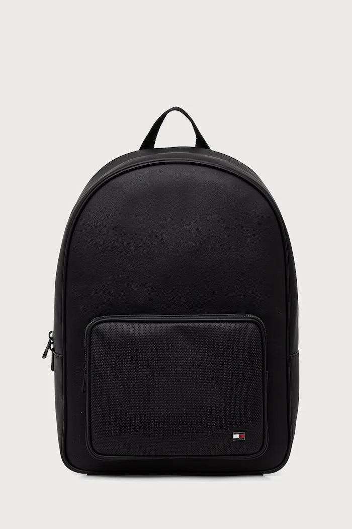 Tommy Hilfiger erkek suni deri sırt çantası
