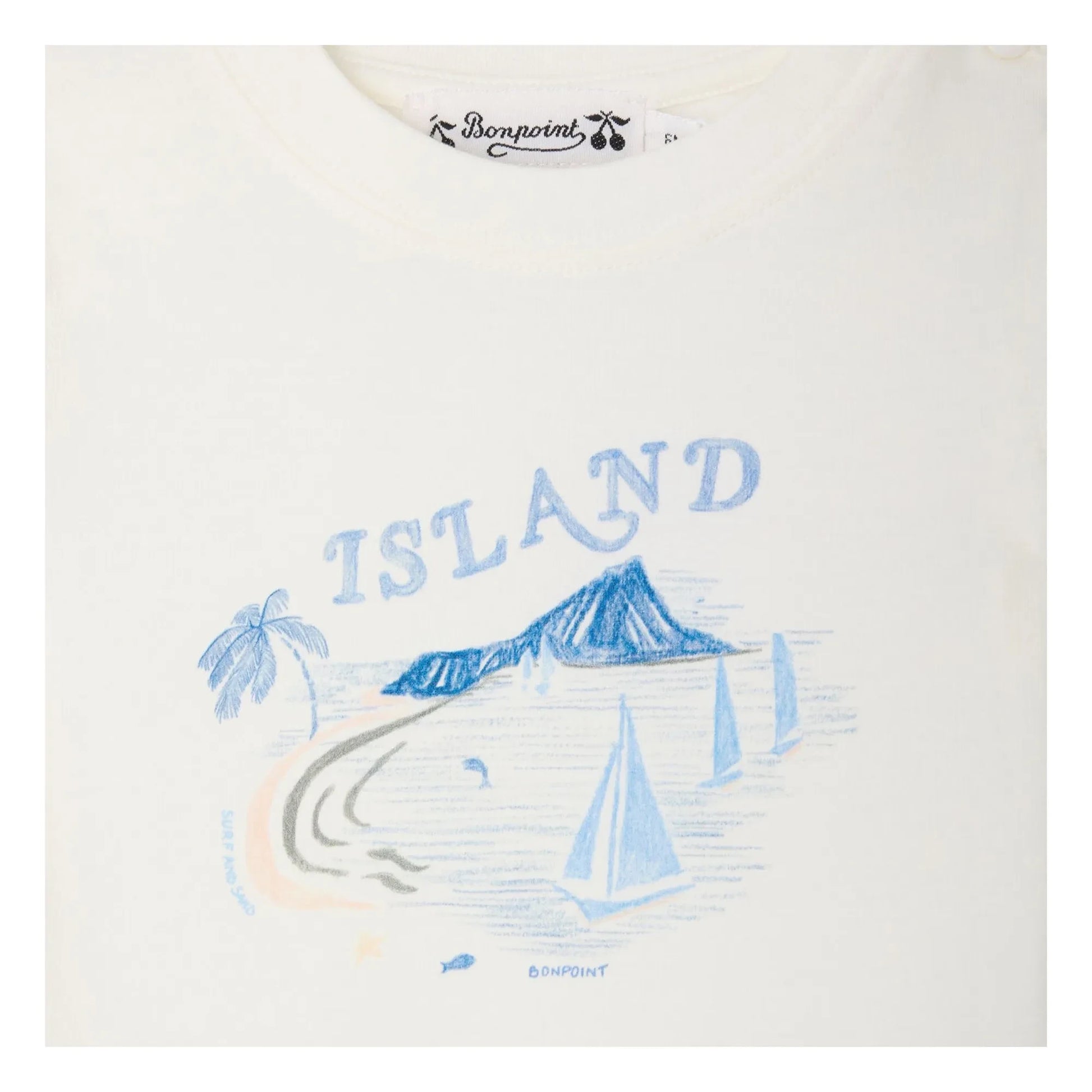 Bonpoint - Tom T-shirt Organic cotton | Cream