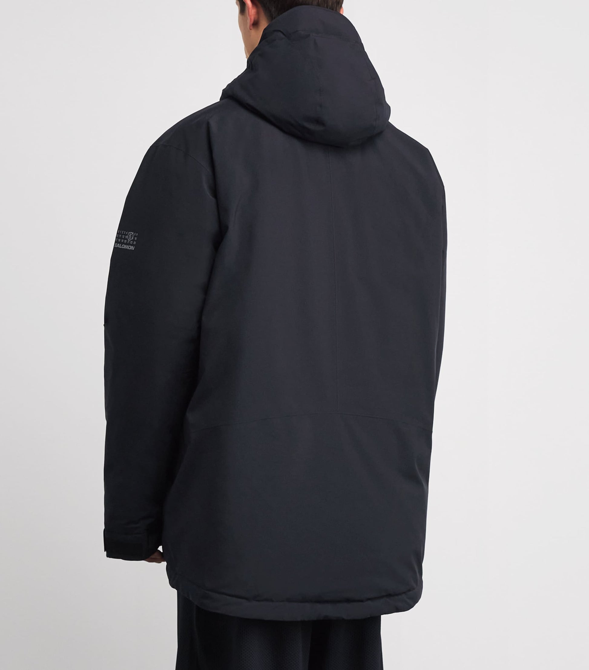 MM6 Maison Margiela Black x Salomon Technical Down Jacket