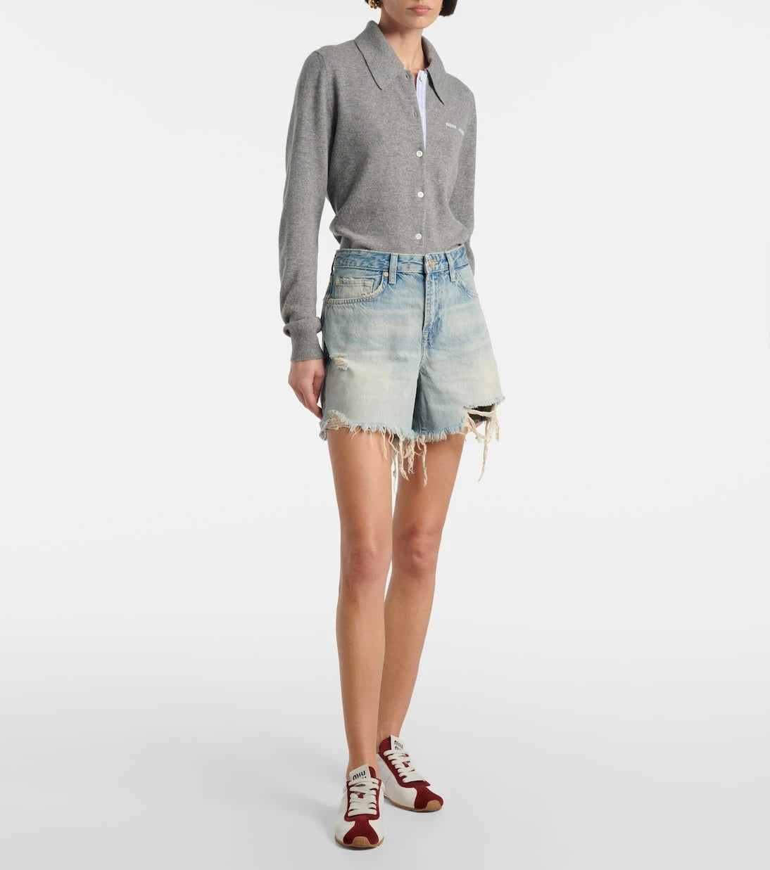 7 For All Mankind - Monroe denim shorts