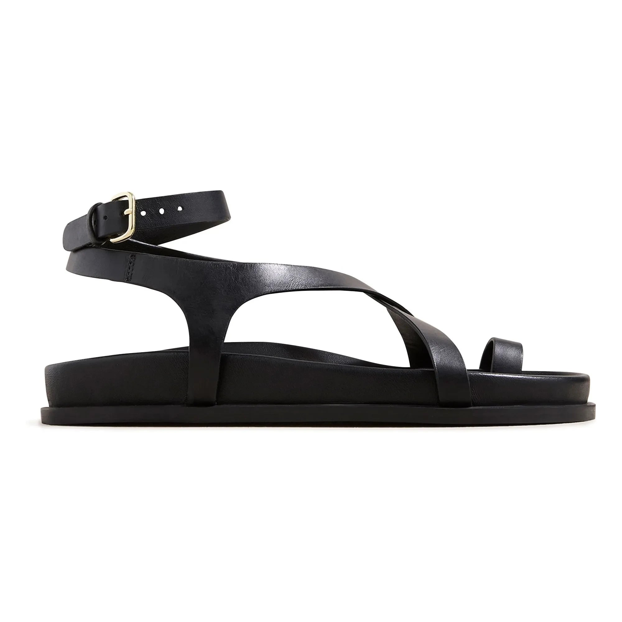 A. Emery - Jalen Slim Sandals | Black