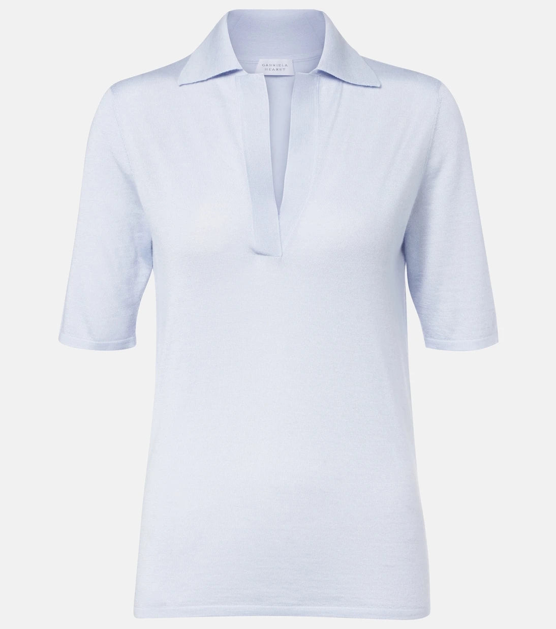 Gabriela Hearst - Casius cashmere and silk polo shirt
