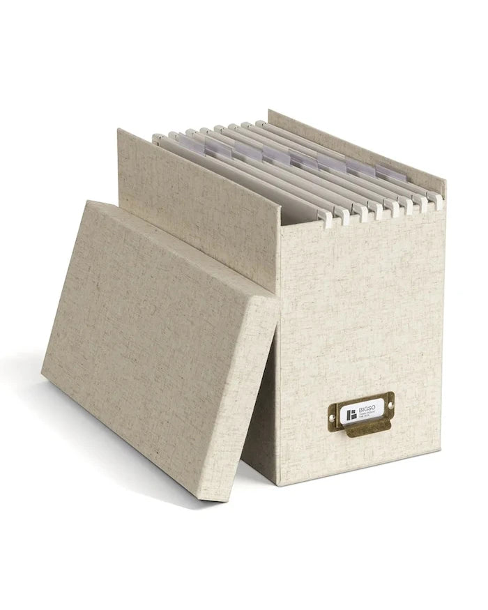 Bigso Box of Sweden Johan 18,5 x 35 x 27 cm Belge Kutusu