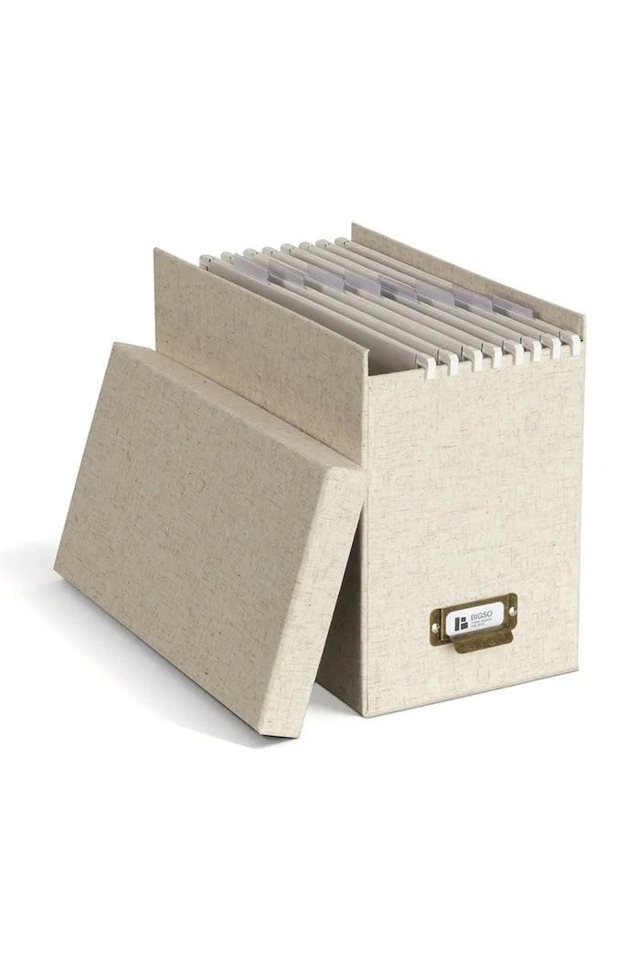 Bigso Box of Sweden Johan 18,5 x 35 x 27 cm Belge Kutusu
