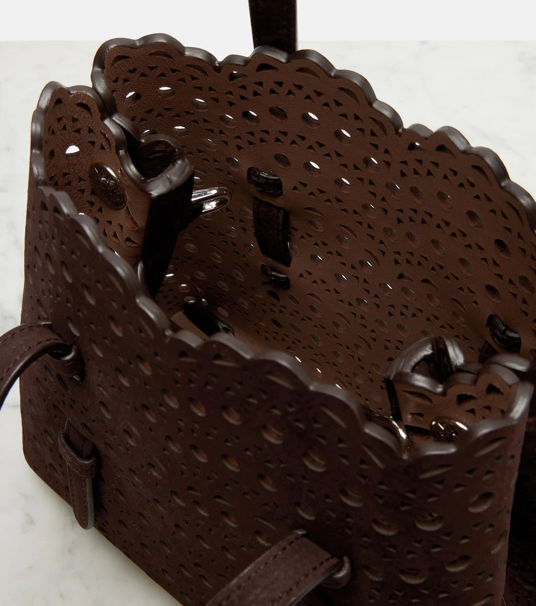 Alaïa - Mina 20 New Vienne leather tote bag