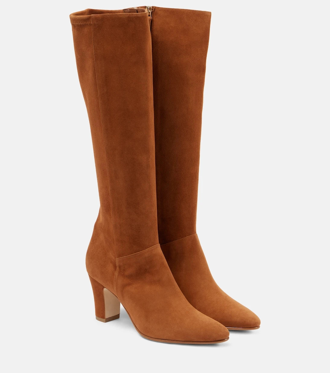 Manolo Blahnik - Pitana suede knee-high boots