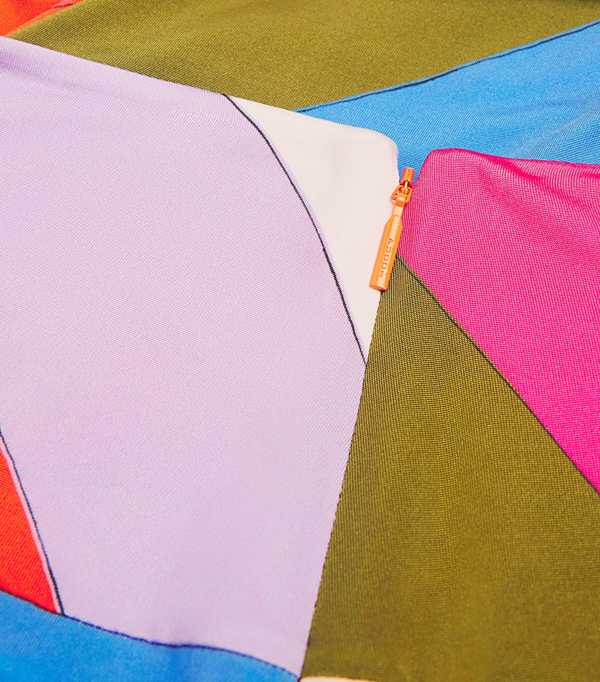 Multi Jersey Iride Maxi Skirt