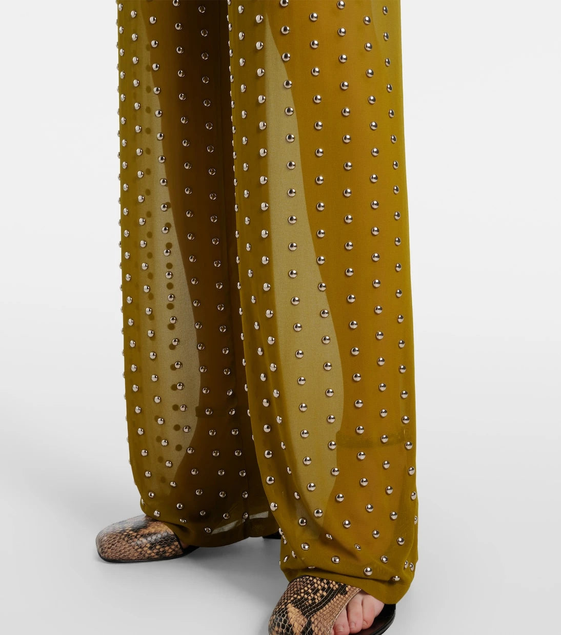 Dries Van Noten - Embellished straight pants