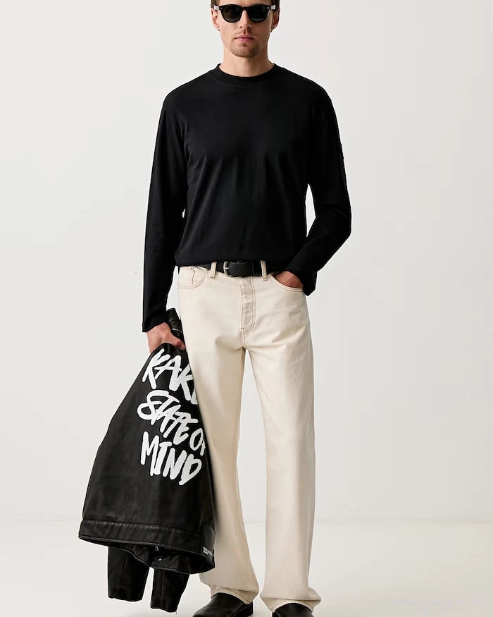 Karl Lagerfeld Jeans Uzun Kollu Erkek Pamuk Bluz