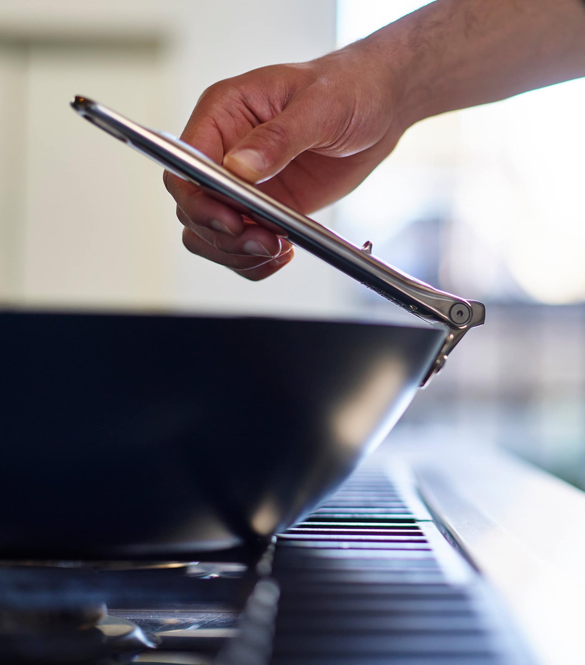 Space Non-Stick Folding Handle Wok (32cm)