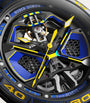 x Lamborghini Titanium Excalibur Spider Monobalancier Huracán Watch 45mm