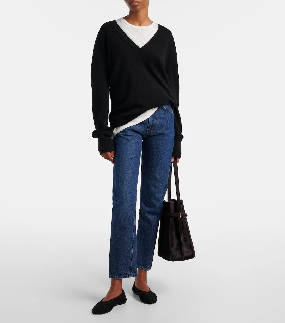 Toteme - Twisted Seam mid-rise straight jeans