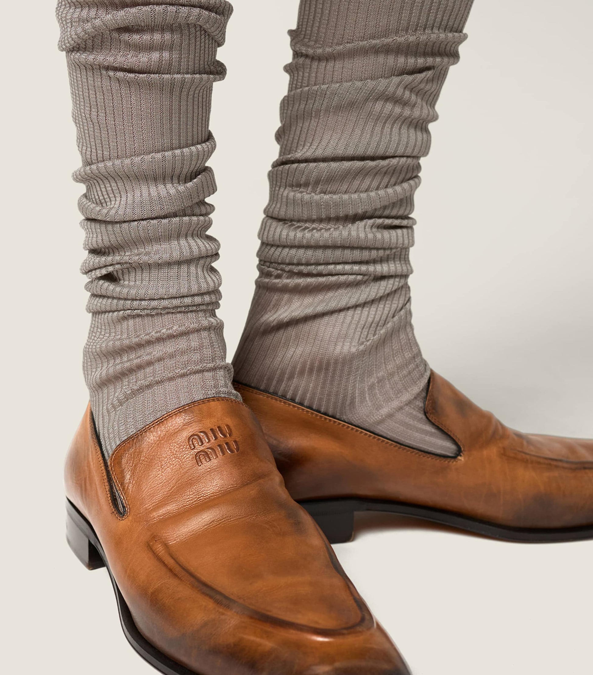 Brown Leather Loafers