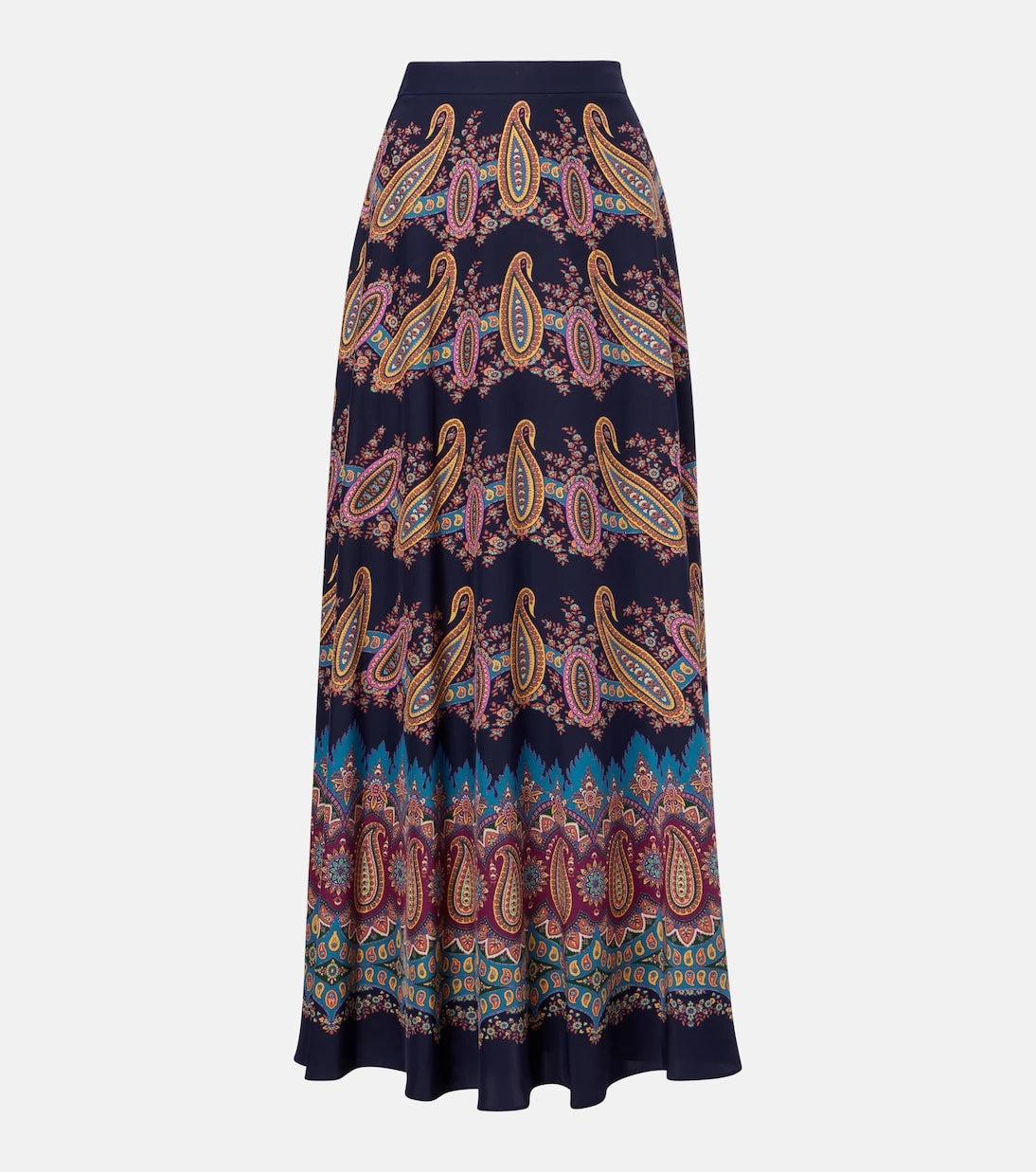 Etro - Paisley silk maxi skirt