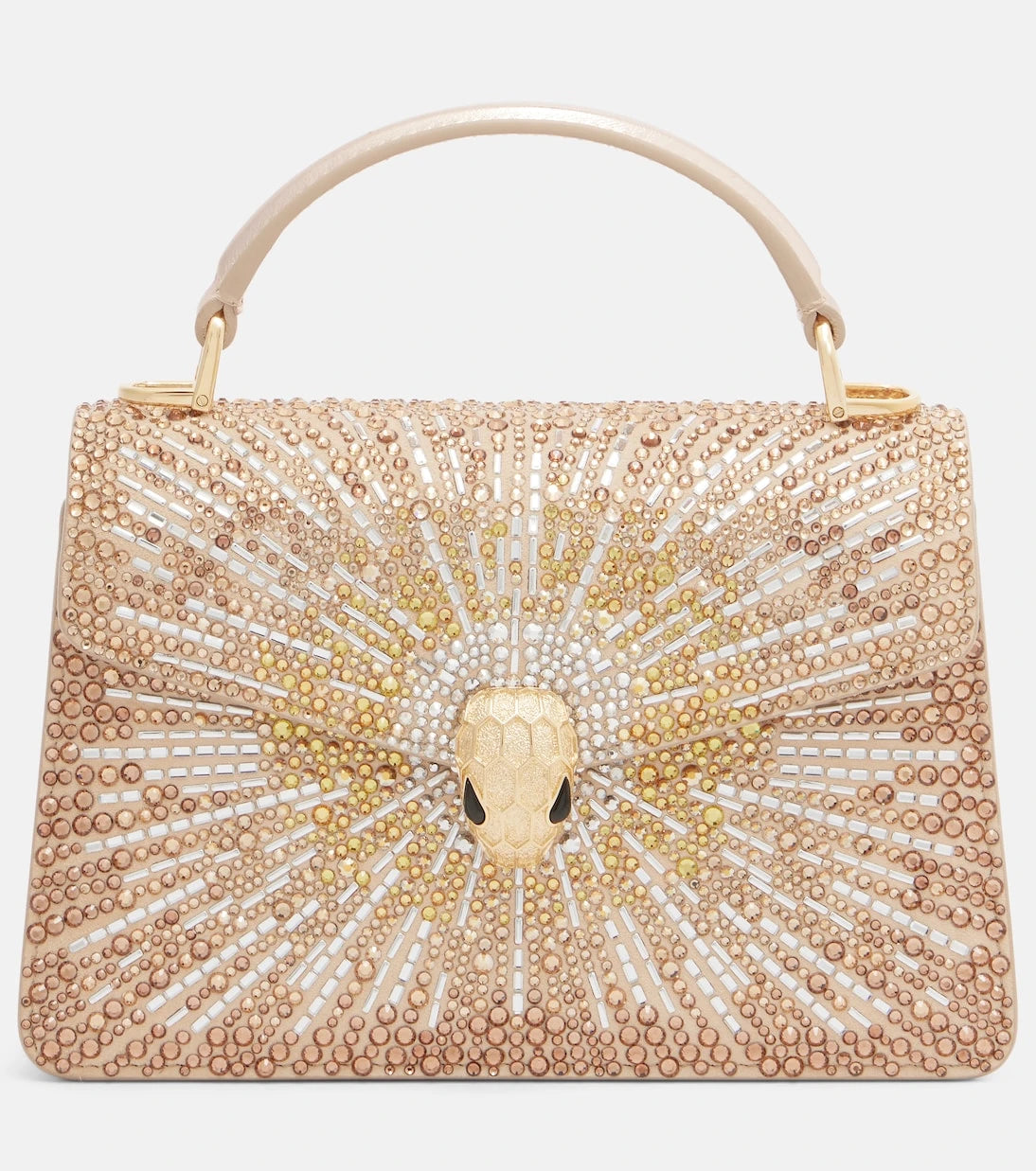Bvlgari - حقيبة Serpenti Forever Mini صغيرة بمقبض علوي