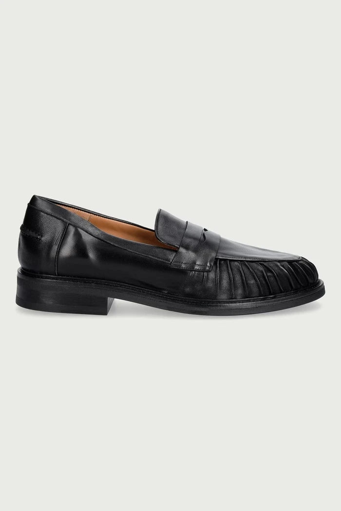 Kadın deri mokasen Black nappa 70