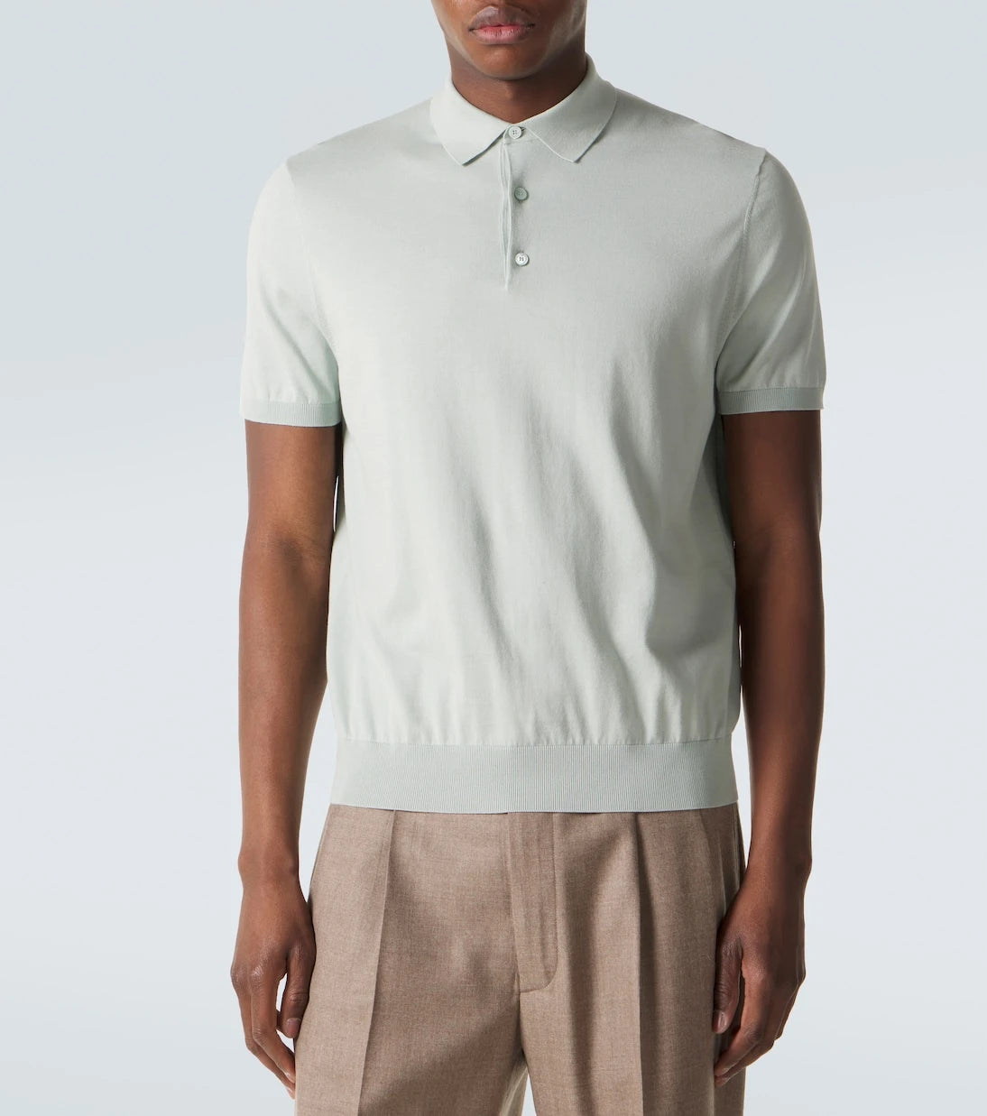 Loro Piana - قميص بولو قطني