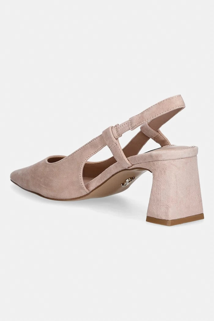 Steve Madden Evanston Süet Kalın Topuklu Ayakkabı