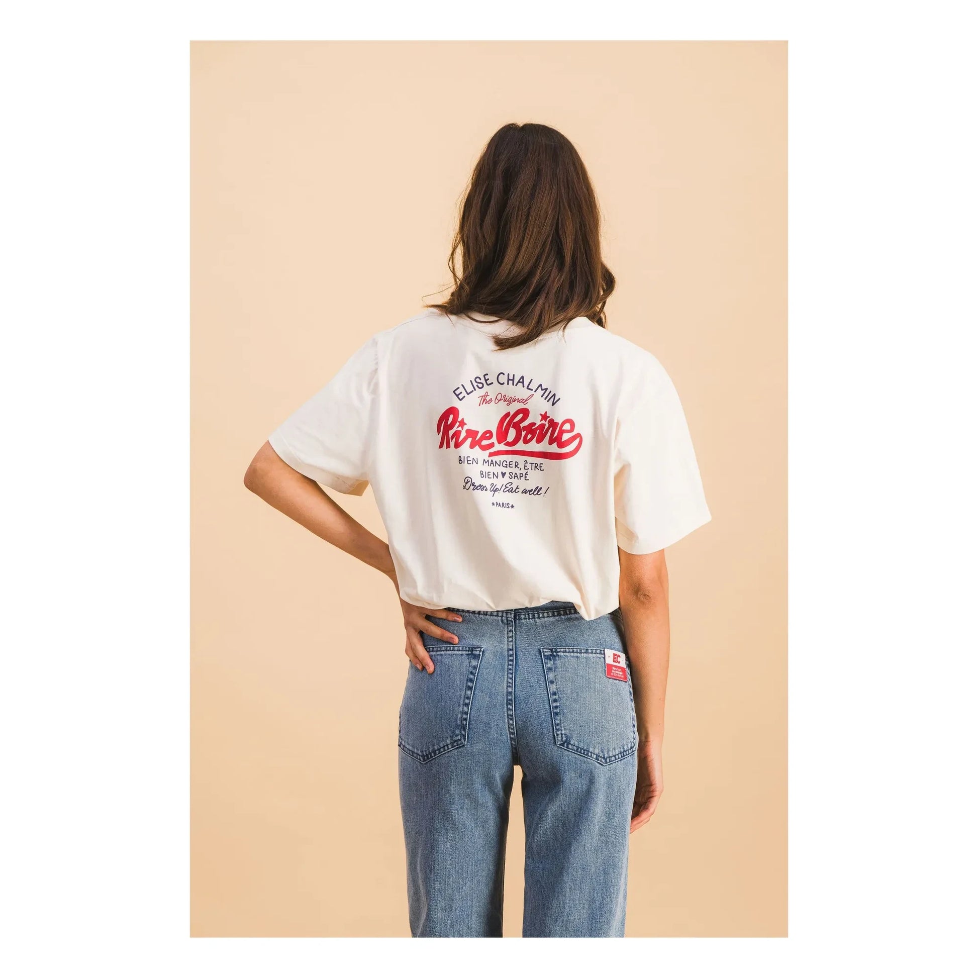 Elise Chalmin - Mario Cotton T-shirt | White