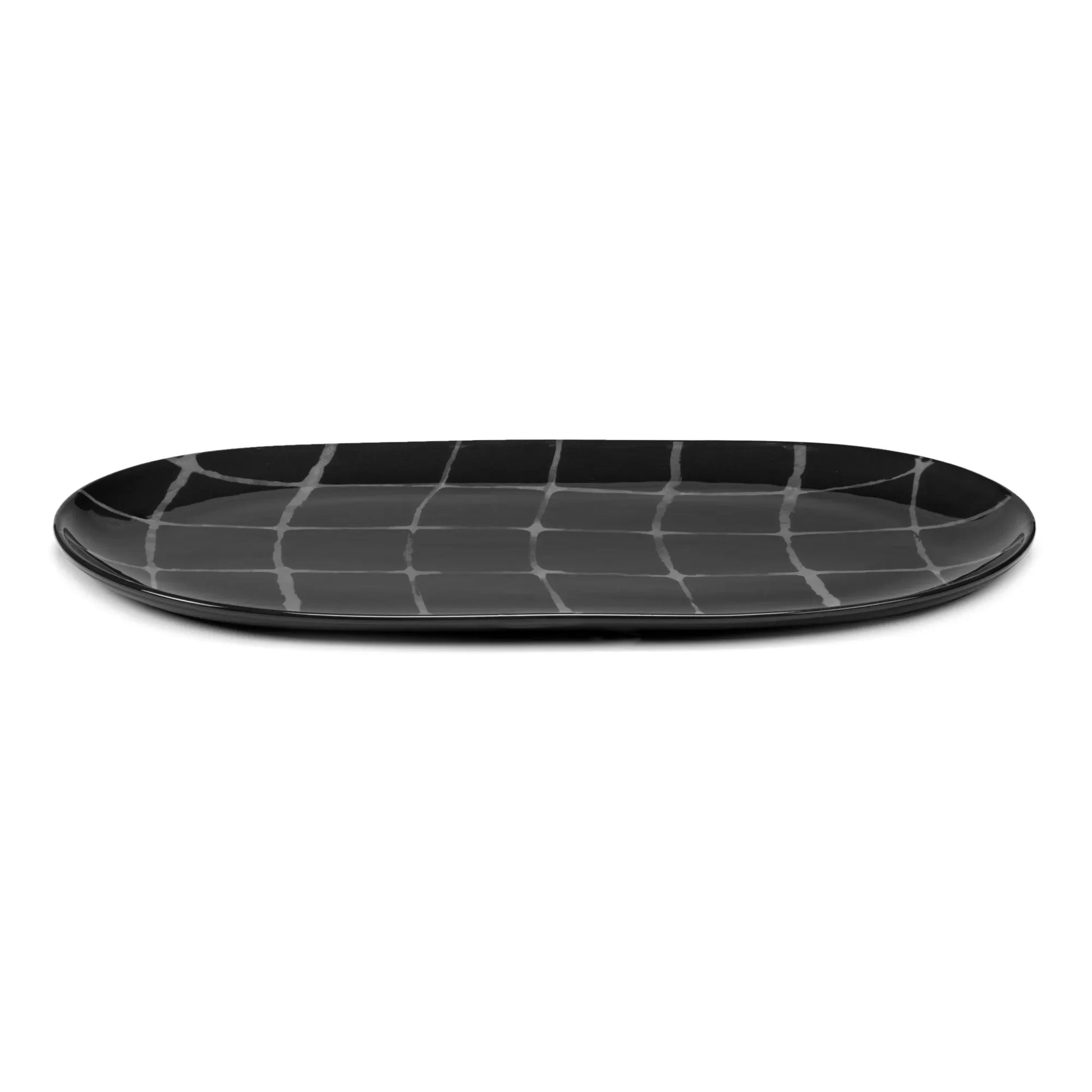 Serax - Zuma presentation dish, Kelly Wresler  | Blue
