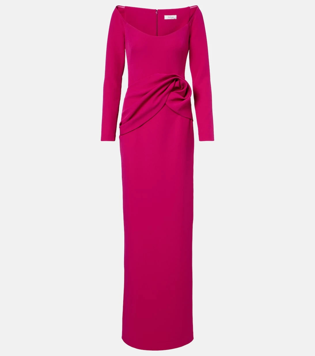 Safiyaa - Emmina draped crêpe gown