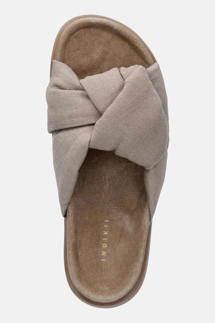 Чехли Inuikii Oversized Linen Knot