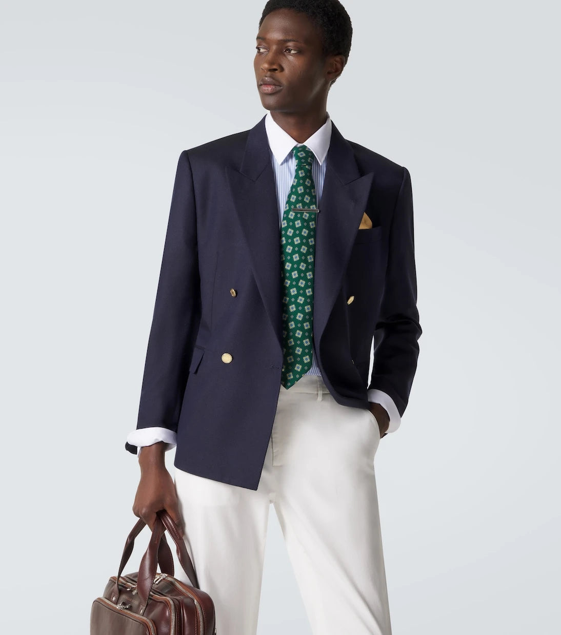 Dunhill - Printed silk tie