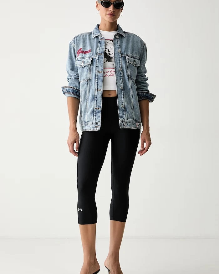 Guess Kadın Denim Ceket MARILYN MONROE