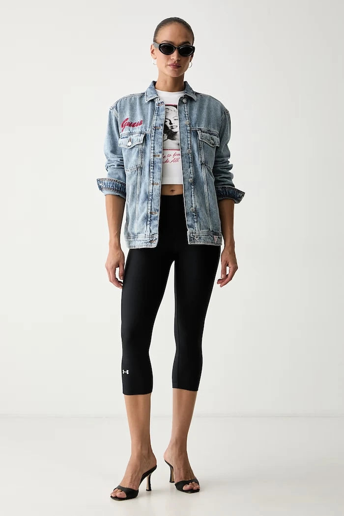 Guess Kadın Denim Ceket MARILYN MONROE