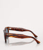 Ray-Ban Brown Propionate Mega Hawkeye Sunglasses