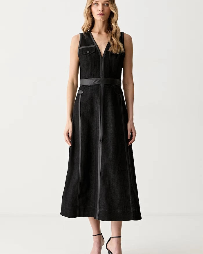 Karl Lagerfeld denim elbise